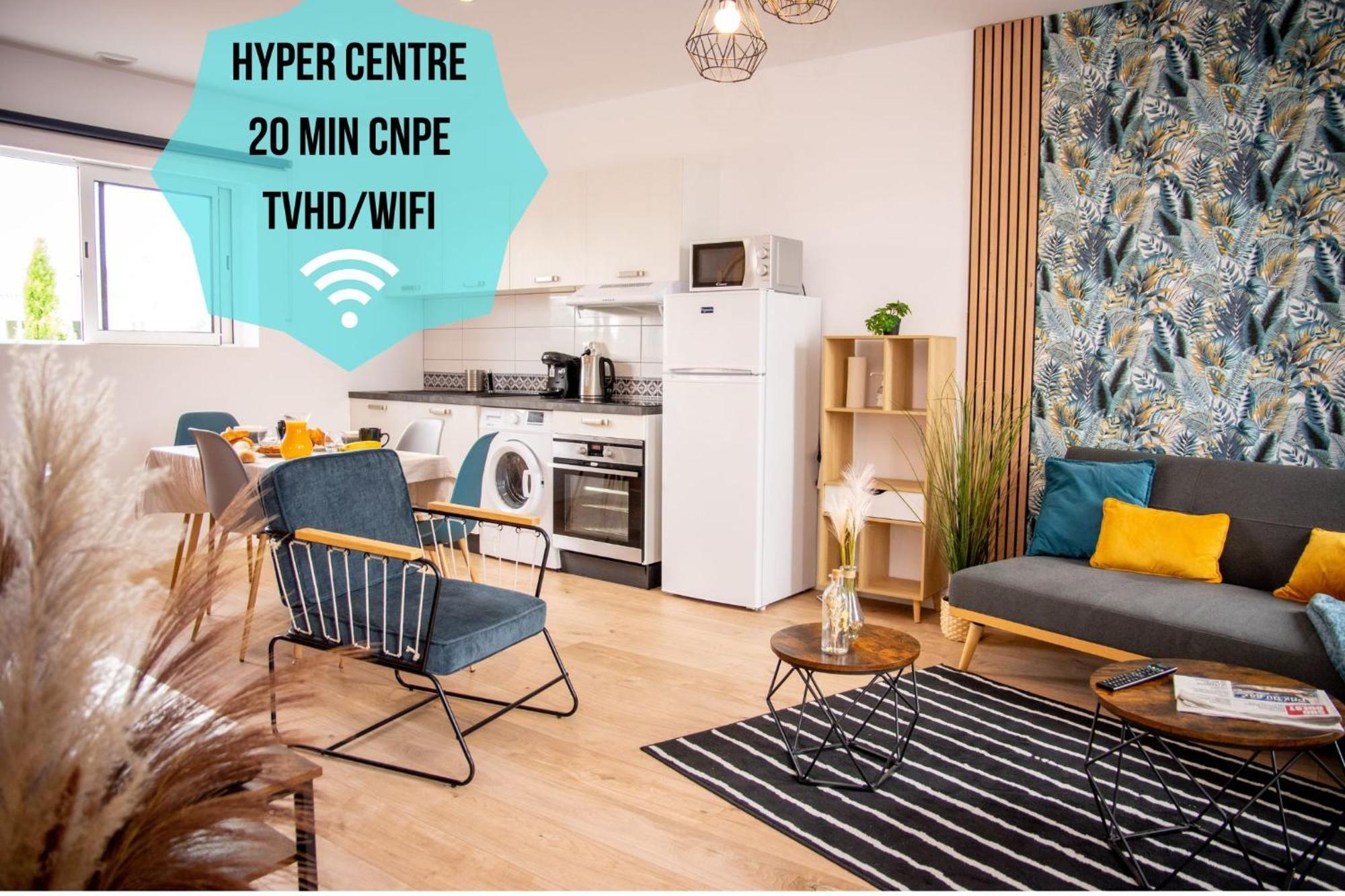 Duplex Cocoon - 10 Min De Blaye - 20 Min Cnpe - Wifi - Tv Hd Leilighet Saint-Seurin-de-Cursac Eksteriør bilde