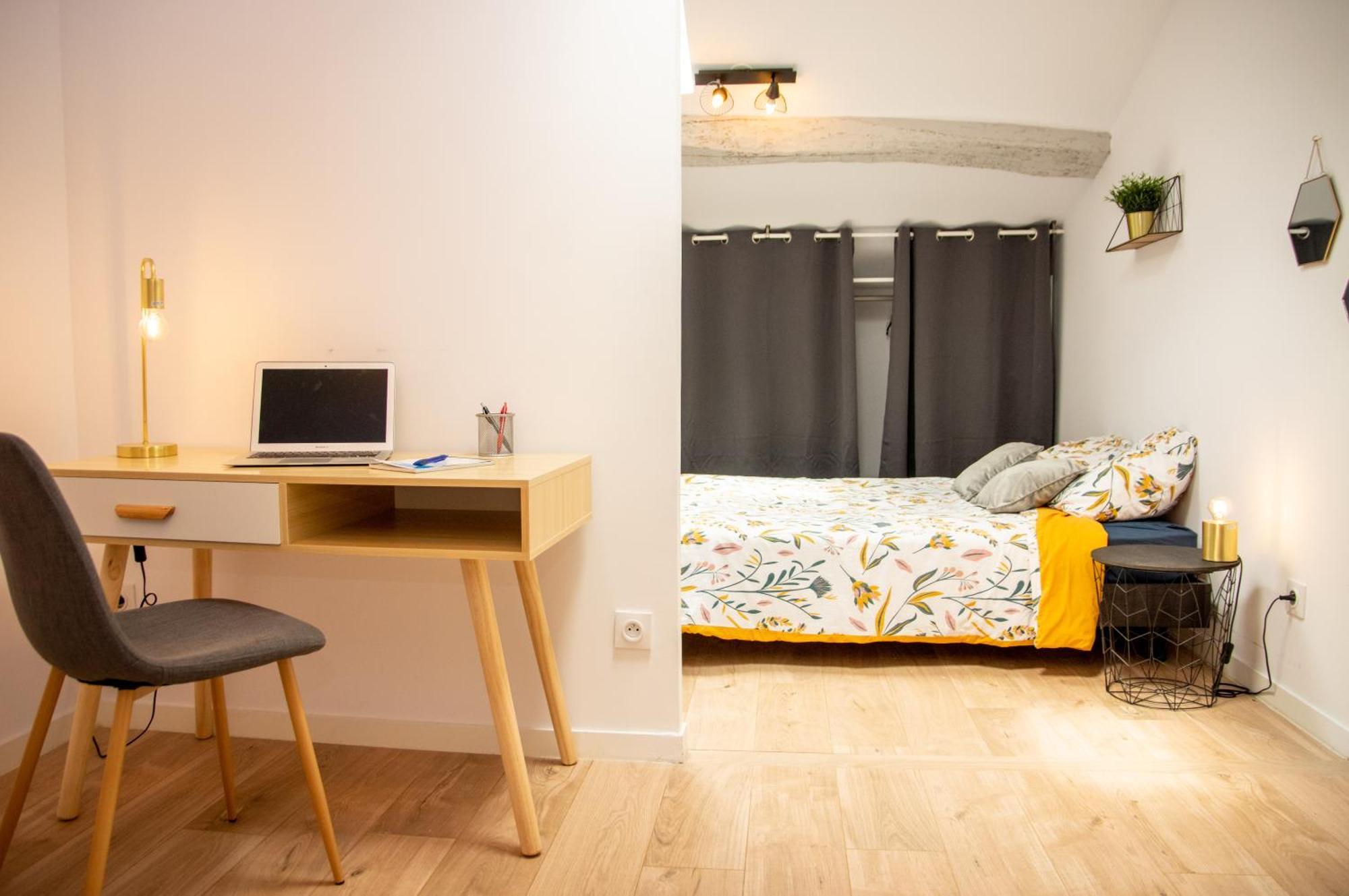 Duplex Cocoon - 10 Min De Blaye - 20 Min Cnpe - Wifi - Tv Hd Leilighet Saint-Seurin-de-Cursac Eksteriør bilde