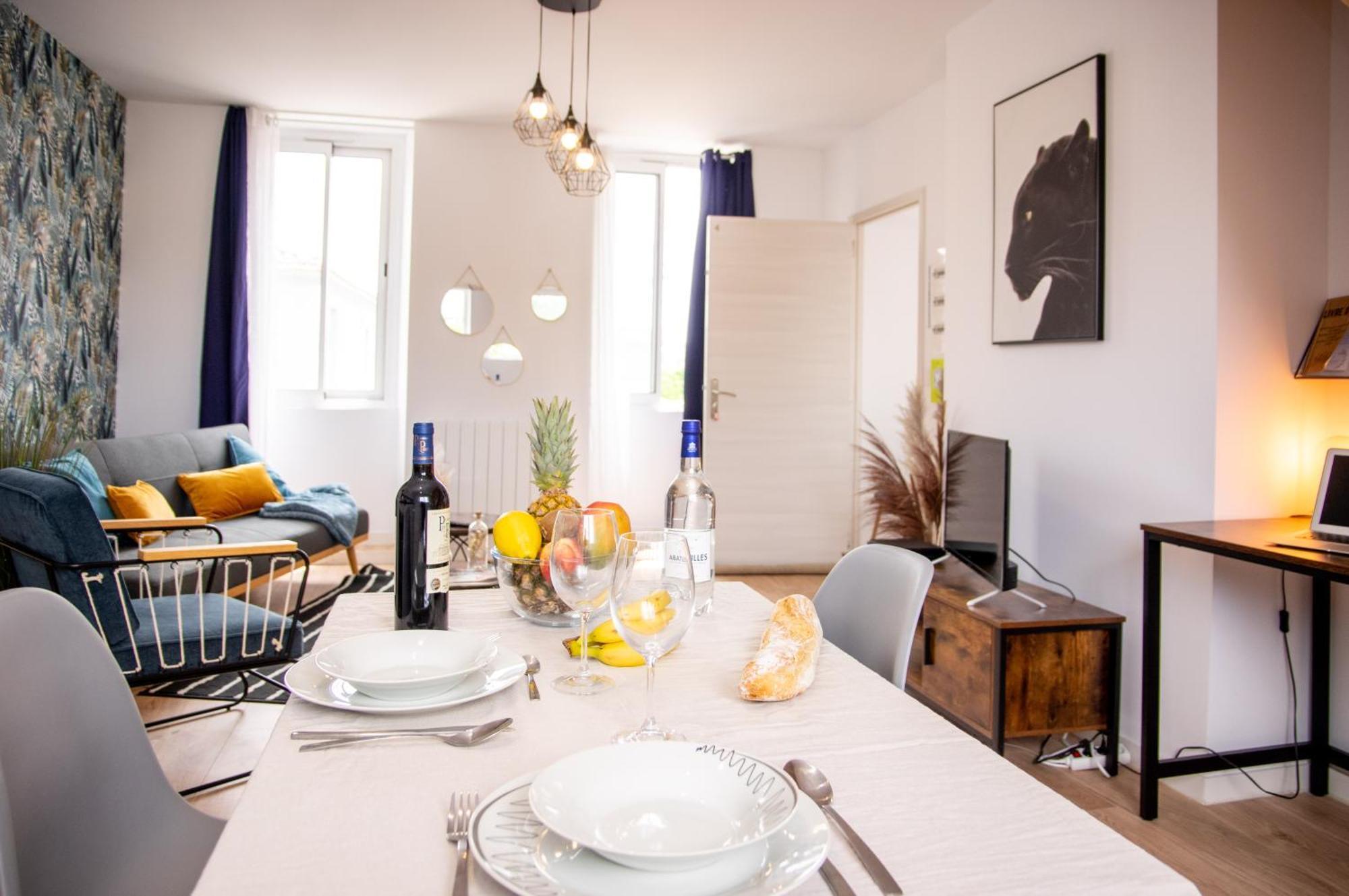 Duplex Cocoon - 10 Min De Blaye - 20 Min Cnpe - Wifi - Tv Hd Leilighet Saint-Seurin-de-Cursac Eksteriør bilde